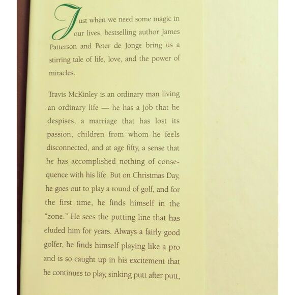 Miracle on the 17th Green Transformed While Playing Golf 1st Ed 1996 Faith Book - Picture 4 of 11